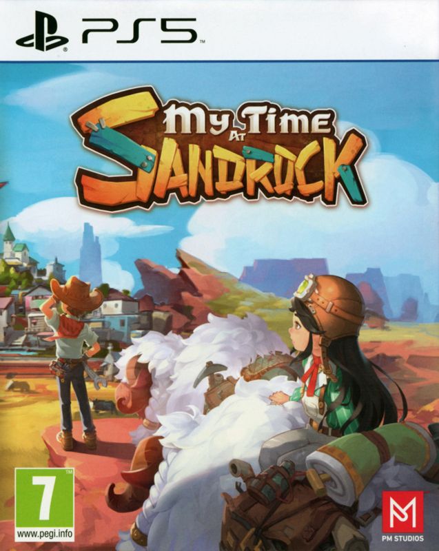 My Time at Sandrock box art for Playstation 5